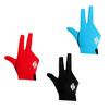 MagiDeal 3-Finger Professional Elastic Right Hand Snooker Pool Cue Billiard Glove for Funny Indoor Billiard Accessory 3 Colors