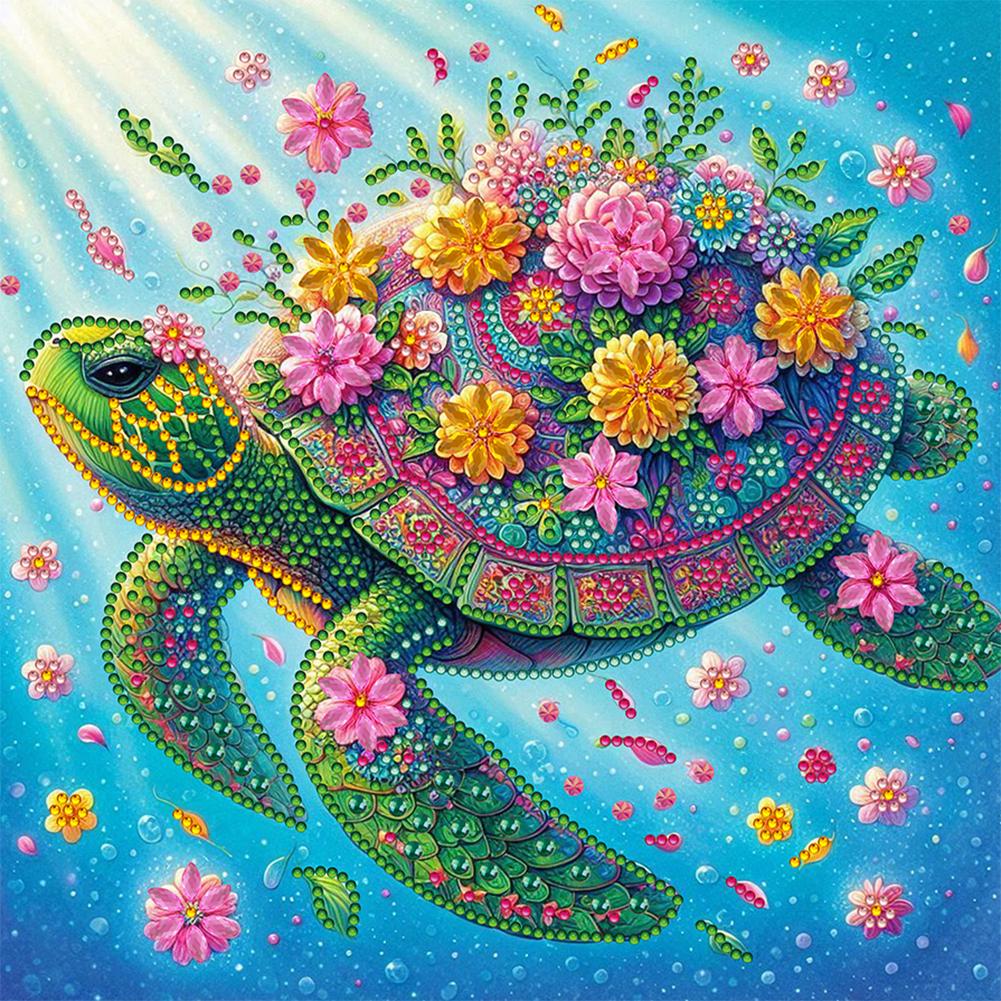 Animal 5D DIY Special Shape Crystal Partial Diamond Painting Kit Home Wall Decor