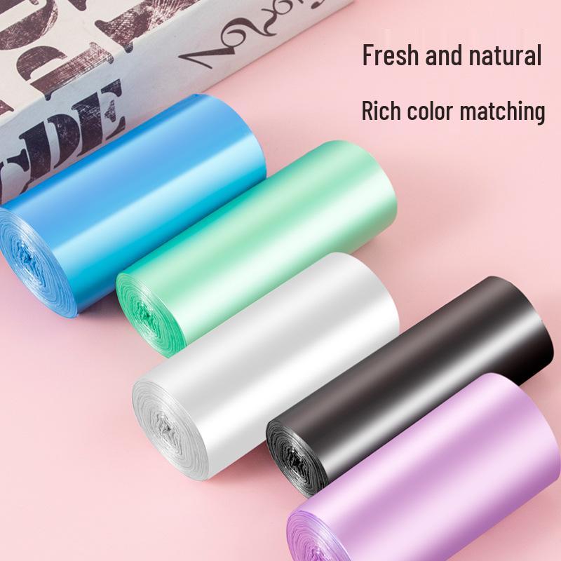 Compact Trash Bags for Car & Home - Thickened, Disposable, Small Size, Ideal for Cat Litter & Cleaning.