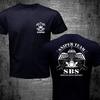SBS Special Boat Service UK British Army TShirt SAS Special Forces Sniper Black Men TShirt Short Sleeve Casual Cotton Shirt
