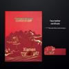 Luxurious Custom Leather A4 Certificate Cover for Award Recognition