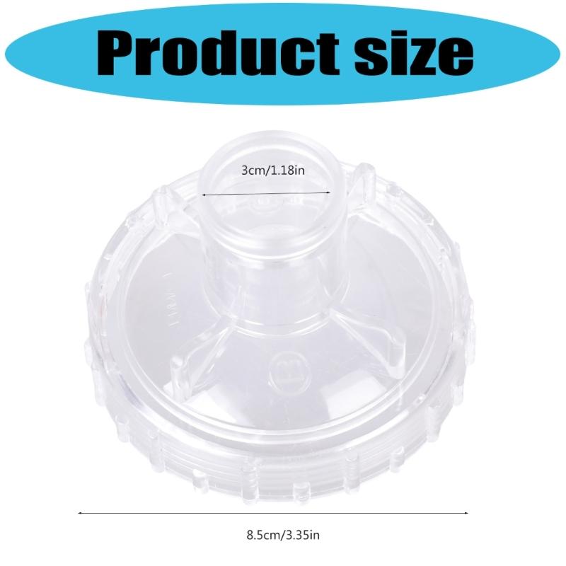 Universals Swimming Pool Filter Housing Corrosions Resistant Plastic Pool Filter for Quickly Installation Compatibility