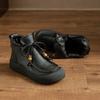 New Thick-soled Ankle Boots, Retro Fleece Plus-size Warm Women's Boots and Shoes