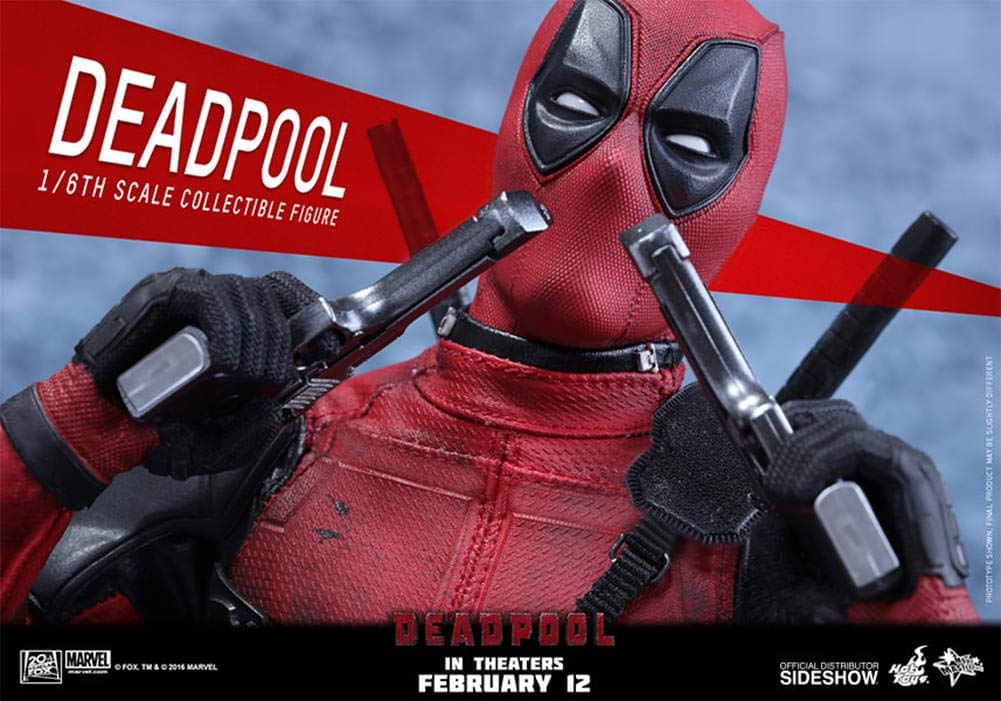 Movie Masterpiece Deadpool Deadpool 1/6 Scale Plastic Painted Movable Figure