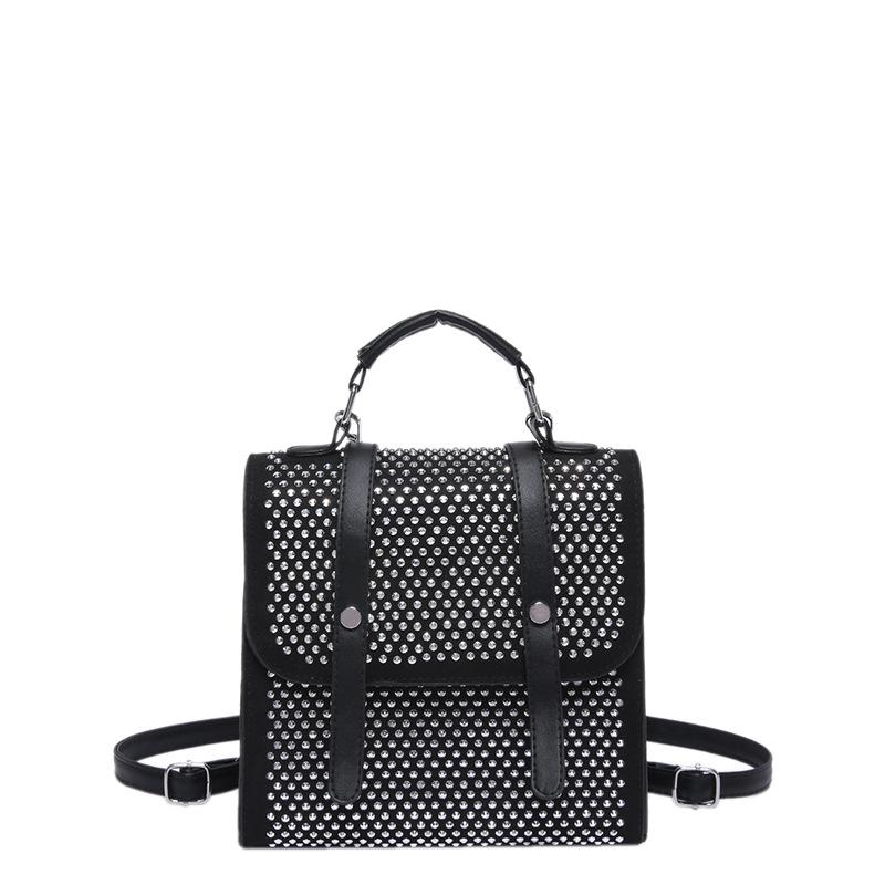 

Women s fashion casual niche design portable small square bag multi-functional shoulder messenger bag texture light commuter bag різнокольоровий