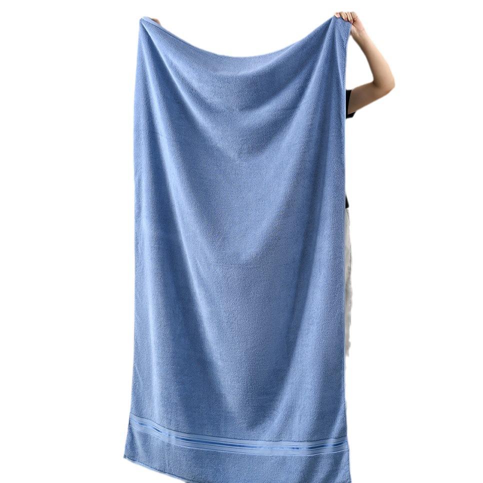 Premium Embroidered Class A Bath Towel - 100% Cotton, Extra Large and Thick (70x140 cm)