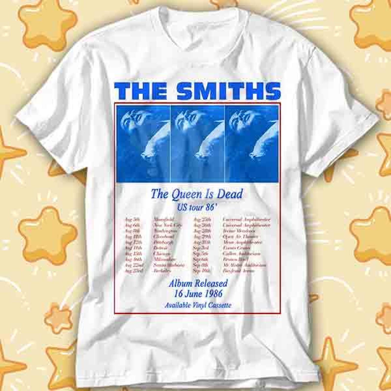 The Smiths Us Tour 86 Queen Is Dead T-Shirt 497 M