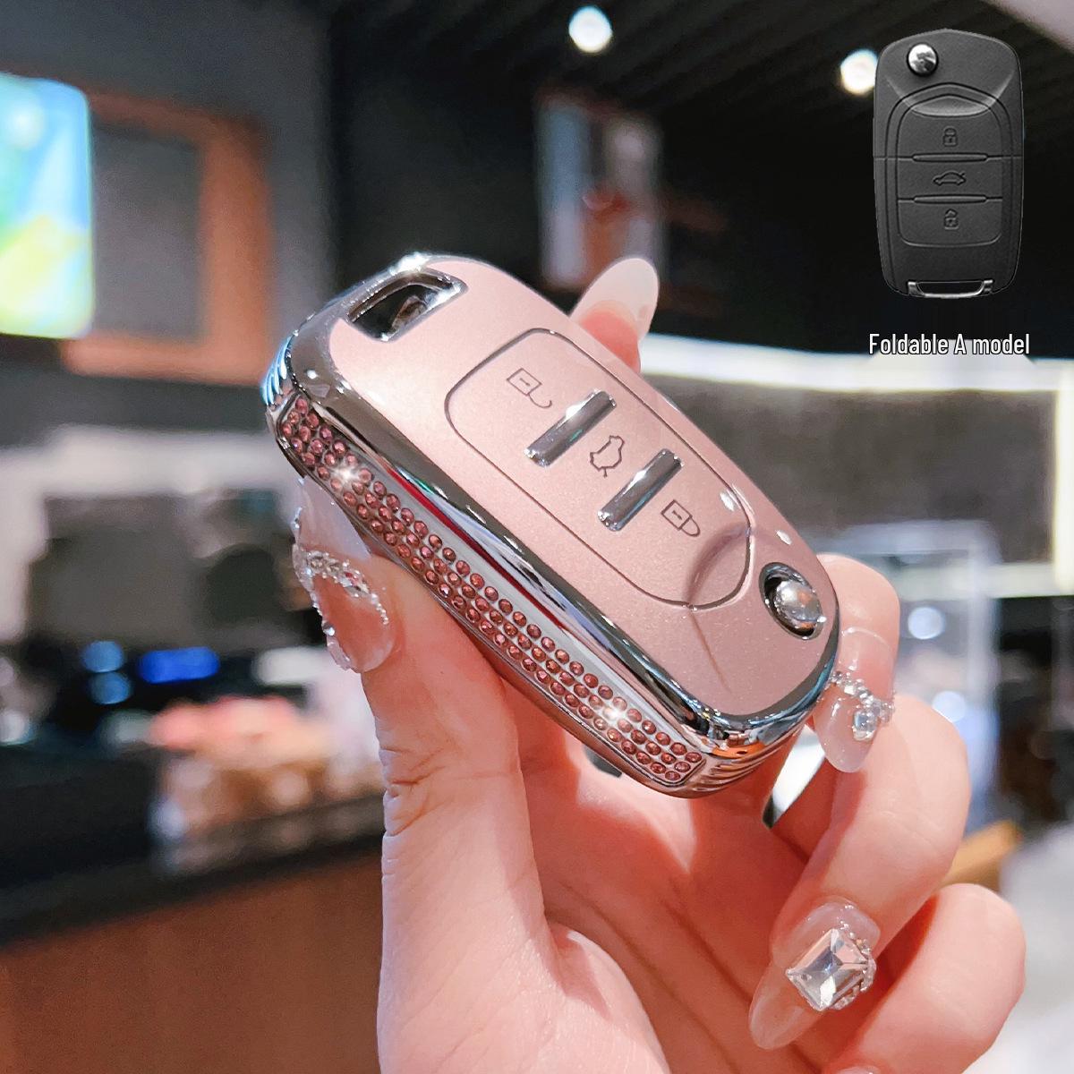 Wuling Hongguang S/S3 & MiniEV Chima Macaron Car Key Cover