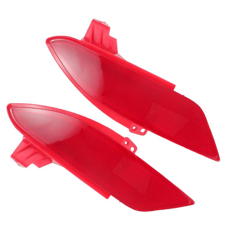 Left Right Red Rear Bumper Reflector Light Cover Trim For Honda HR-V 2016- HO1184109 HO1185109 33555T7SA01 33505T7SA01