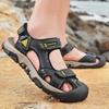 Sommer Übergröße Echtes Leder Herren Sandalen Sommer Herren Strand Sandalen Outdoor Sandalen für Herren