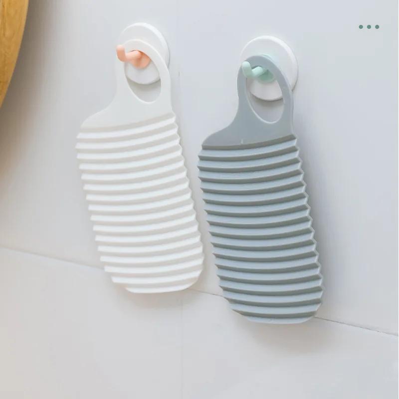 Laundry Accessories Travel Portable Cleaning Tools Thicken Mini Washboard Creative Non-slip Washing Board Socks Clothes