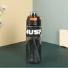 Fashionable Double-Mouth Pop-Top Sport Water Bottle