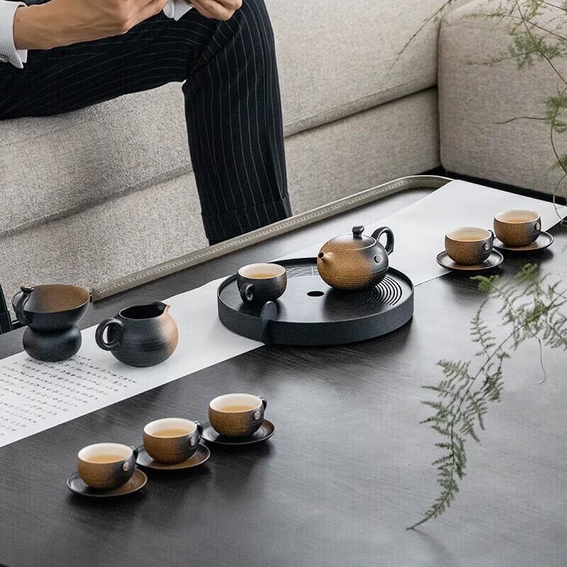 Edenus Auspicious Stainless Steel Chinese Tea Set