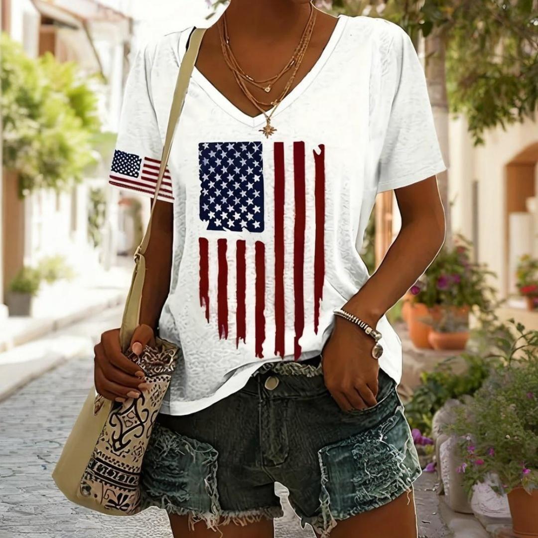 

Футболка с V-образным вырезом Женская Летняя Повседневная Уличная с Коротким Рукавом Топы Полосатые Принты Большой Размер Свободная Женская Одежда 8XL