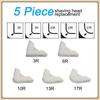 Kit de scule 5 în 1 cu cap metalic, lopată și adeziv: Spatulă siliconică, Îndepărtător de chit, Îndepărtarea chitului de rosturi, Finisarea etanșantului și Raclare colțuri