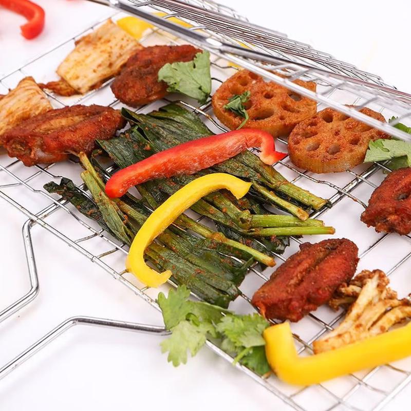 FNZY BBQ Fish and Vegetable Grill Basket