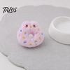 Catnip Cat Toy Donut Shape Toy, with Natural And Rattle Paper, PP Cotton Filling Stimulating Teaser Chew Bite Anxiety Relief Pet for Cats Teeth