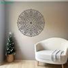 Floral Pattern Painting Stencil - Reusable Art Stencil for Watercolor, DIY Craft & Home Decor Projects