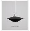 Adjustable Retractable Nordic Pendant Light - Creative Bar Island Flying Saucer Design