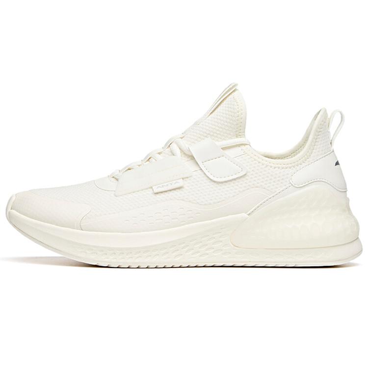 

Anta C37 Series Fabric Cushioning Slip Resistant Abrasion Resistant Low top Running Shoes Men s Ivory White 912035532-10 44.5