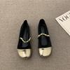 Xiaoxiangfeng Single Shoes Female Spring and Autumn Beanie Shoes Fairy Style French Gentle with Skirt Mary Jane Shoes