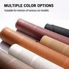Universal Car Seat Cushion Leather Thin Breathable Hole Summer Car Interior Seat Cover Four Seasons Automotive Parts