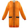 2021 Newest Anime Kakegurui Compulsive Gambler Cosplay Costume Runa Yomozuki Cosplay Yellow Hoodie Coat Jacket