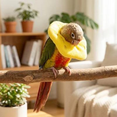 Adjustable Pet Elizabethan Collar Breathable Anti‑Licking Collar For Small Pets