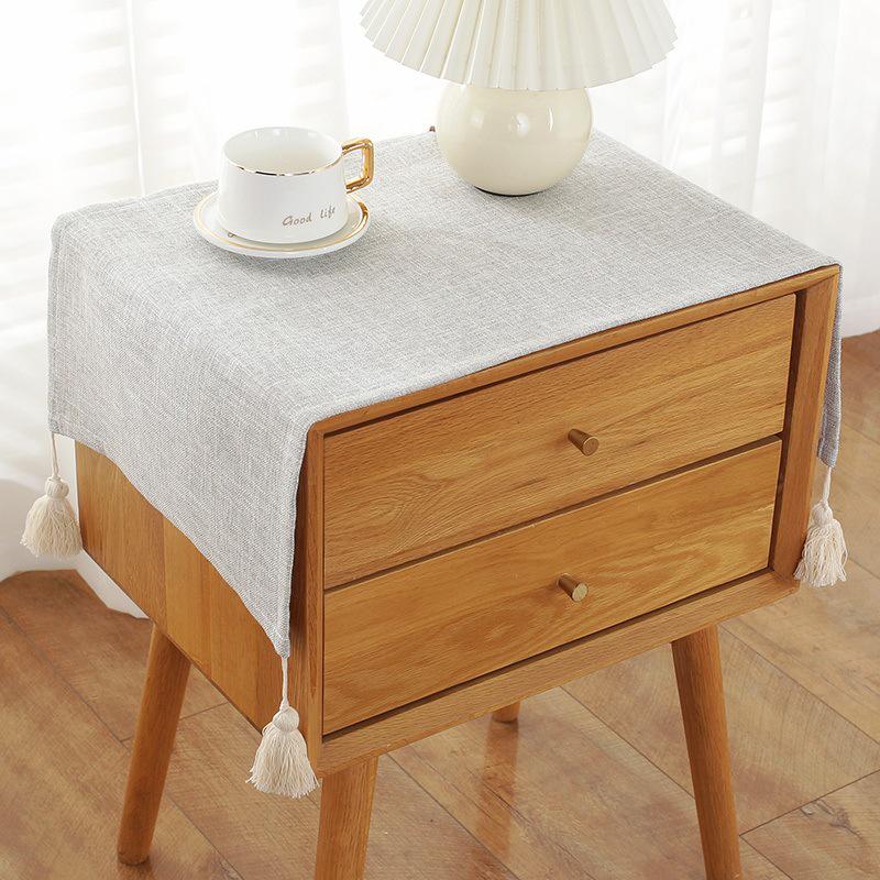 European Style Non-slip Dustproof Cloth for Bedside Table, TV Cabinet, Refrigerator & Washing Machine