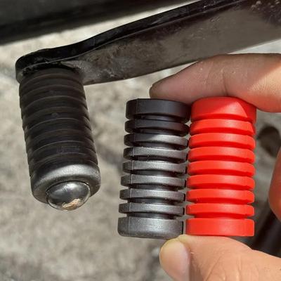 2/1Pcs Universal Motorcycle Gear Shift Shifter Lever Foot Pad Pedal Rubber Cover Moto Start Foot Pegs Pad Motorcycle Accessories