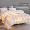 Luxury 95% White Goose Down Winter Quilt - Thick, All-Cotton, Five-Star Hotel Quality