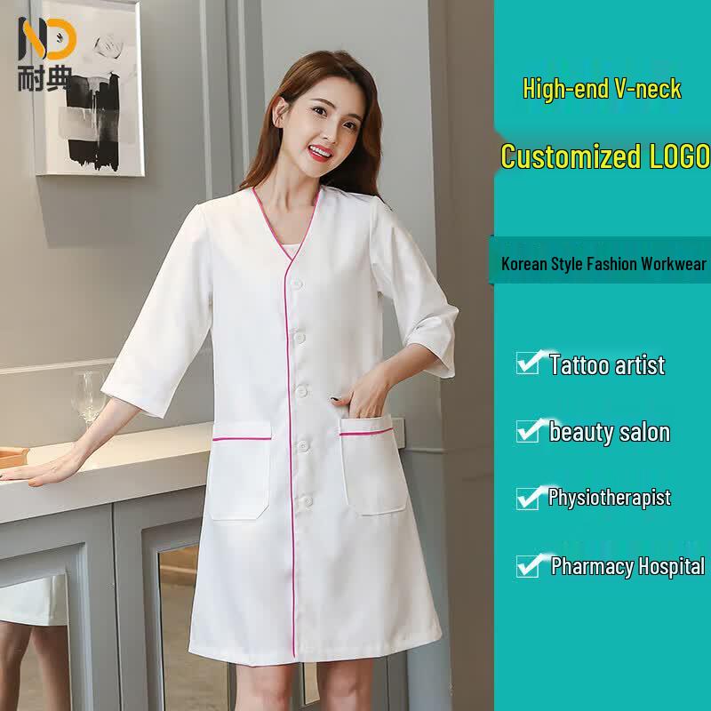 

Women s Elegant Beauty Salon Work Uniform L