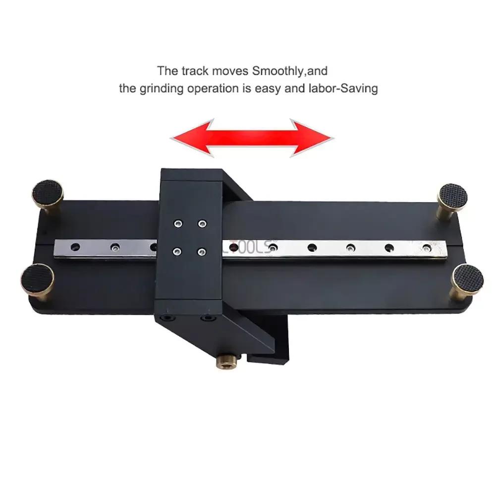 Manual Knife Sharpener with Adjustable Angle - Precision Tool for Wood Chisels, Carving Knives & Planes (Durable, Easy Setup)