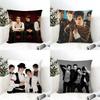 Band Ppanic At The Disco Cushion Cover Eco Linen Pillow Case DoubleSided Print Breathable Durable Zipper Home Decor Gift