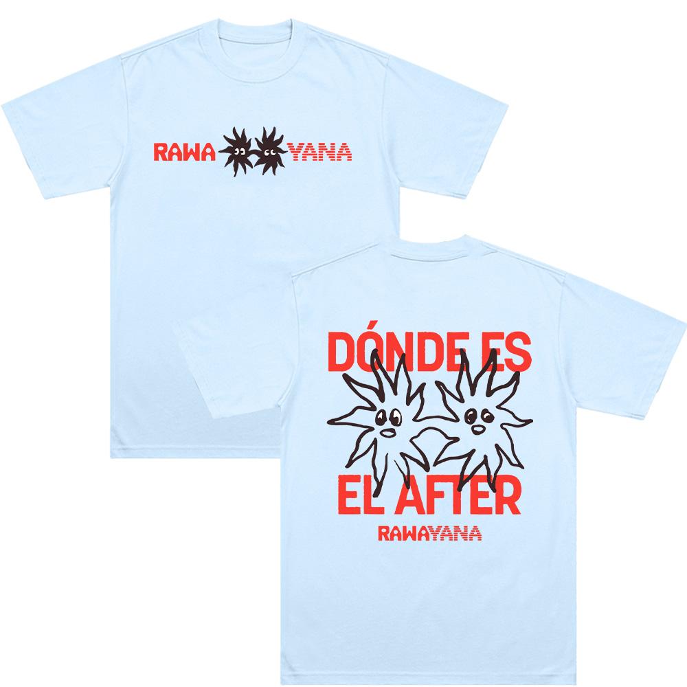 Rawa Yana T-Shirts Rawayana Band Album Merch Clothing Unisex Fashion Cotton Comfortable Casual Top