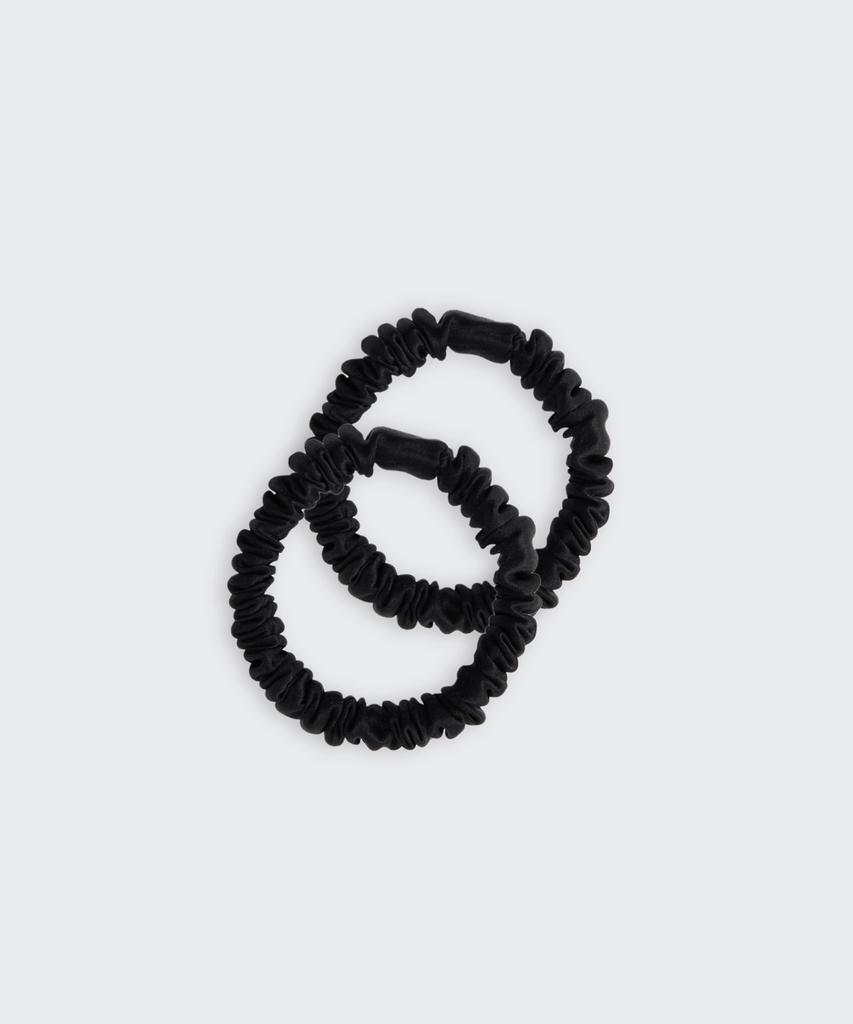 Musinsa Standard Woman Women'S Silk Scrunchie_Small [Black]