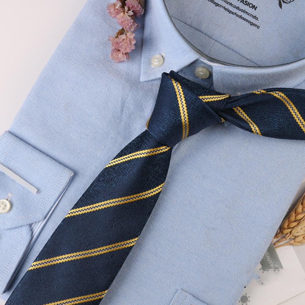 Regulowany Żakardowy Krawat Kwiatowy Miękki Pasiasty Dzianinowy Krawat Akcesoria do Garnituru