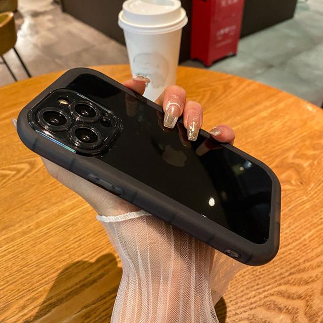 

Прозрачный защитный чехол для телефона с воздушным буфером для Iphone 14 13 Pro Max 11 12 Xs Xr X 14pro Max, противоударный прозрачный овальный чехол