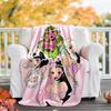Melanie Martinez Flannel Blanket Soft All-Season Throw, Design for Camping, Car Travel, Hiking Sofa, Bed, Office Perfect Gift for Parties