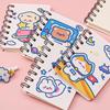 A7 Cute Cartoon Astronaut Pocket Notebook with Sticky Notes