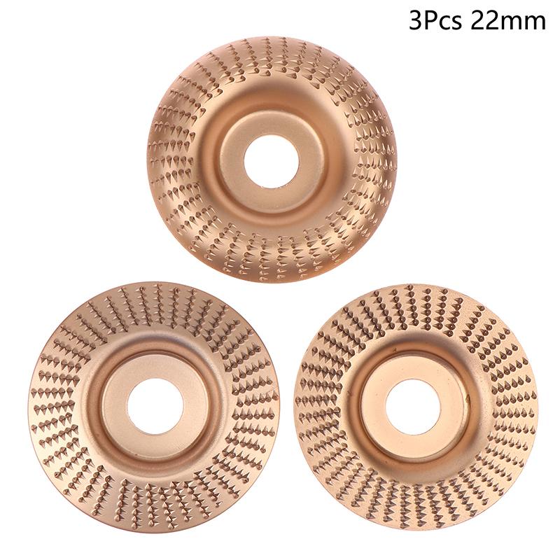1/3 ks Dřevoobráběcí řezbářský kotouč Lešticí kotouč Všestranný brusný kotouč Nástroj pro tvarování dřeva Abrazivní kotouč 22 mm Vnitřní průměr