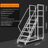 JINGGENG Mobile Warehouse Picking Ladder
