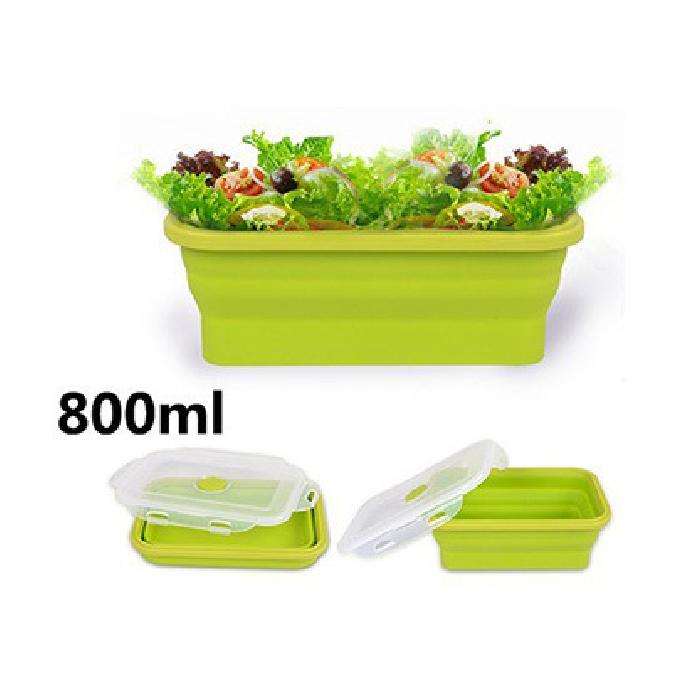 Folding lunch box