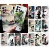 Japan Style Landscape Scaneary Phone Case For Samsung A35 A55 A54 A15 A25 A05s A05 A22 A24 A52 A33 A34 M34 M14 M54 M23