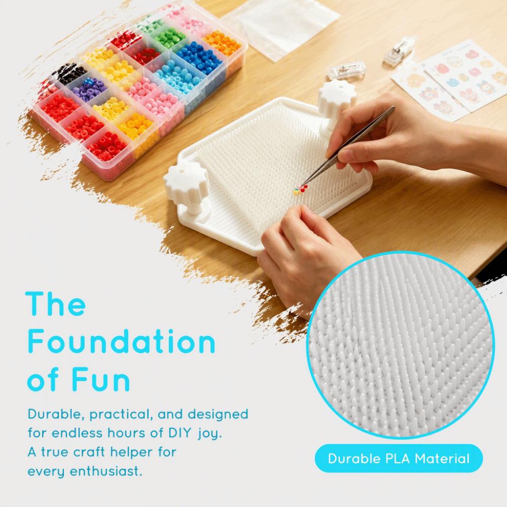 5-layer Multi-layer Beanboard DIY Craft Meltable Beads Boards Fuse Beads Pegboard  Craft Beads