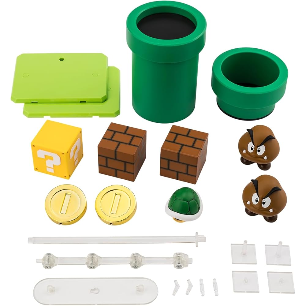 TAMASHII NATIONS S.H.Figuarts Игровой набор Супер Марио (СУПЕР МАРИО) Готовая окрашенная фигурка из АБС и ПВХ