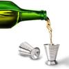 Stainless Steel Measuring Cup Cocktail Measurer Bar Ounce Measurer Measurer Durability Horizontal Expansion Cocktail Tool