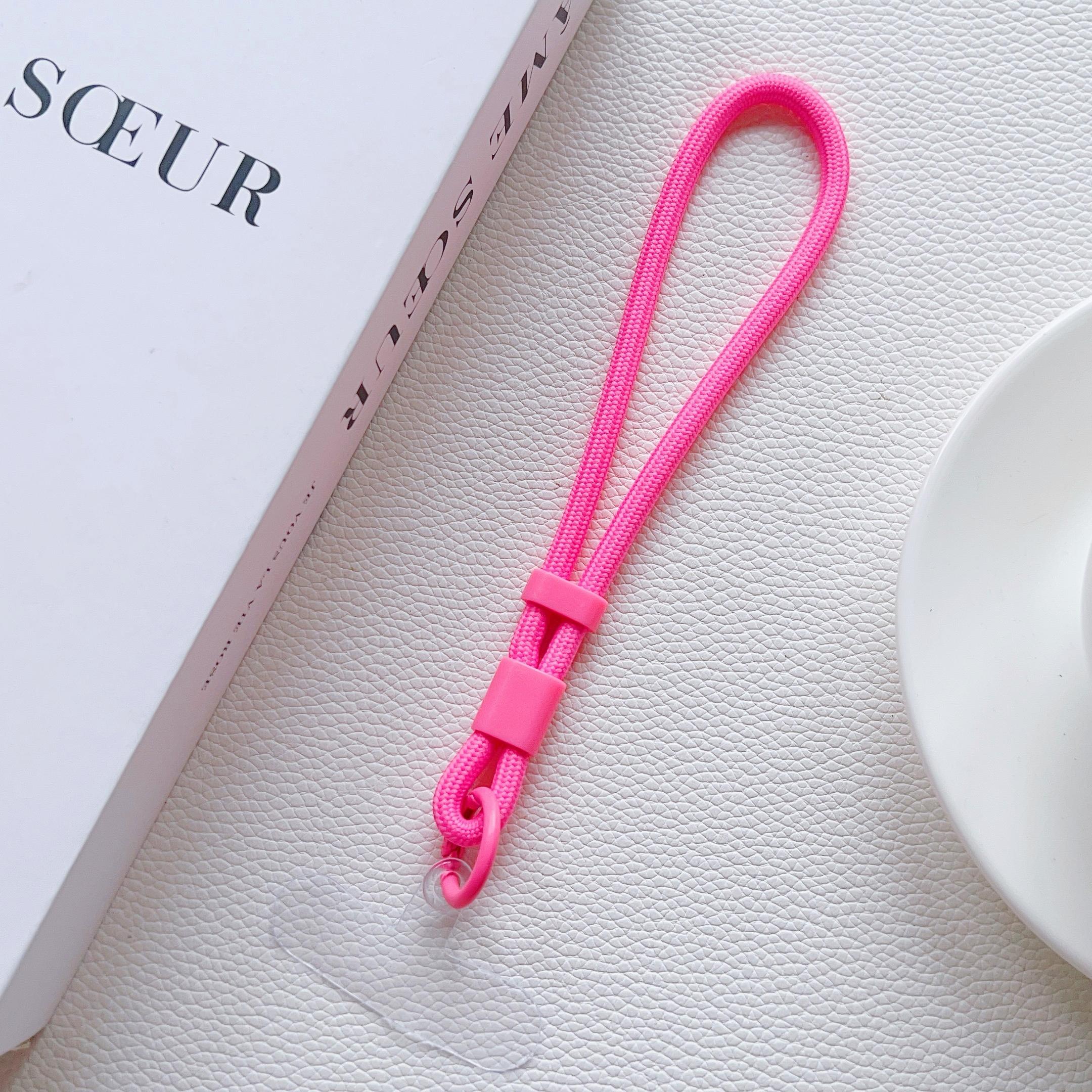 Portable Mobile Phone Universal Lanyard, Adjustable Wrist Short Lanyard, Fashionable Dopamine Multi-Functional Lanyard Polyester / Nylon