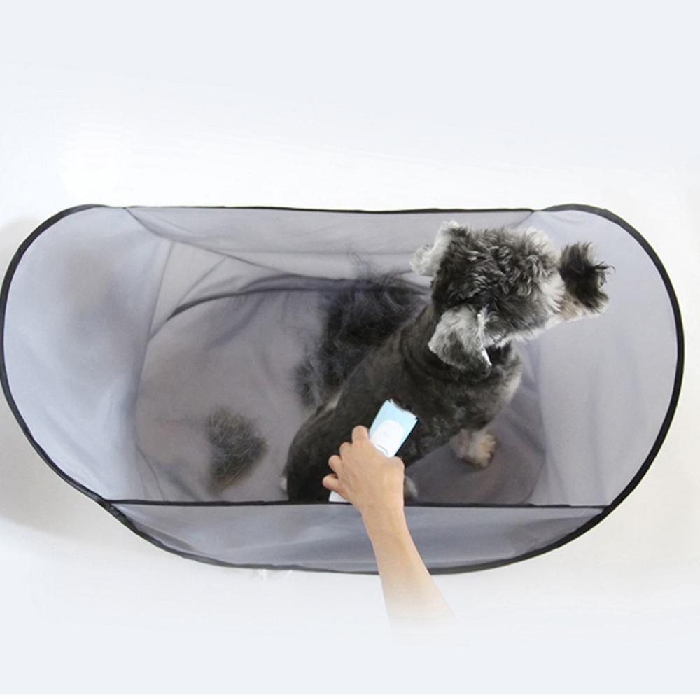Pet Grooming Apron Foldable Hair Catcher Bag for Dogs Cats Home Use Hair Storage Easy to Clean