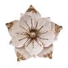 Gold Dust Christmas Flower Christmas Tree Ornament Accessories Christmas Wreath Ornament Christmas Decoration Flower Head False Flower